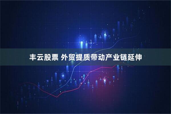 丰云股票 外贸提质带动产业链延伸
