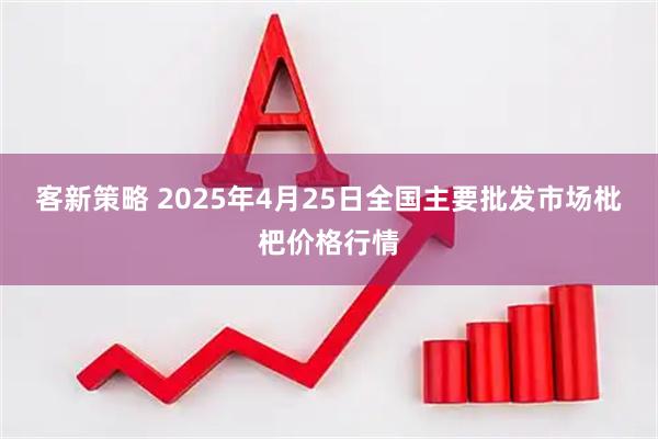 客新策略 2025年4月25日全国主要批发市场枇杷价格行情